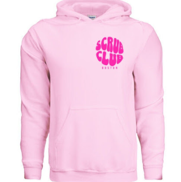 Scrub Club: Spring Hoodie, Pink